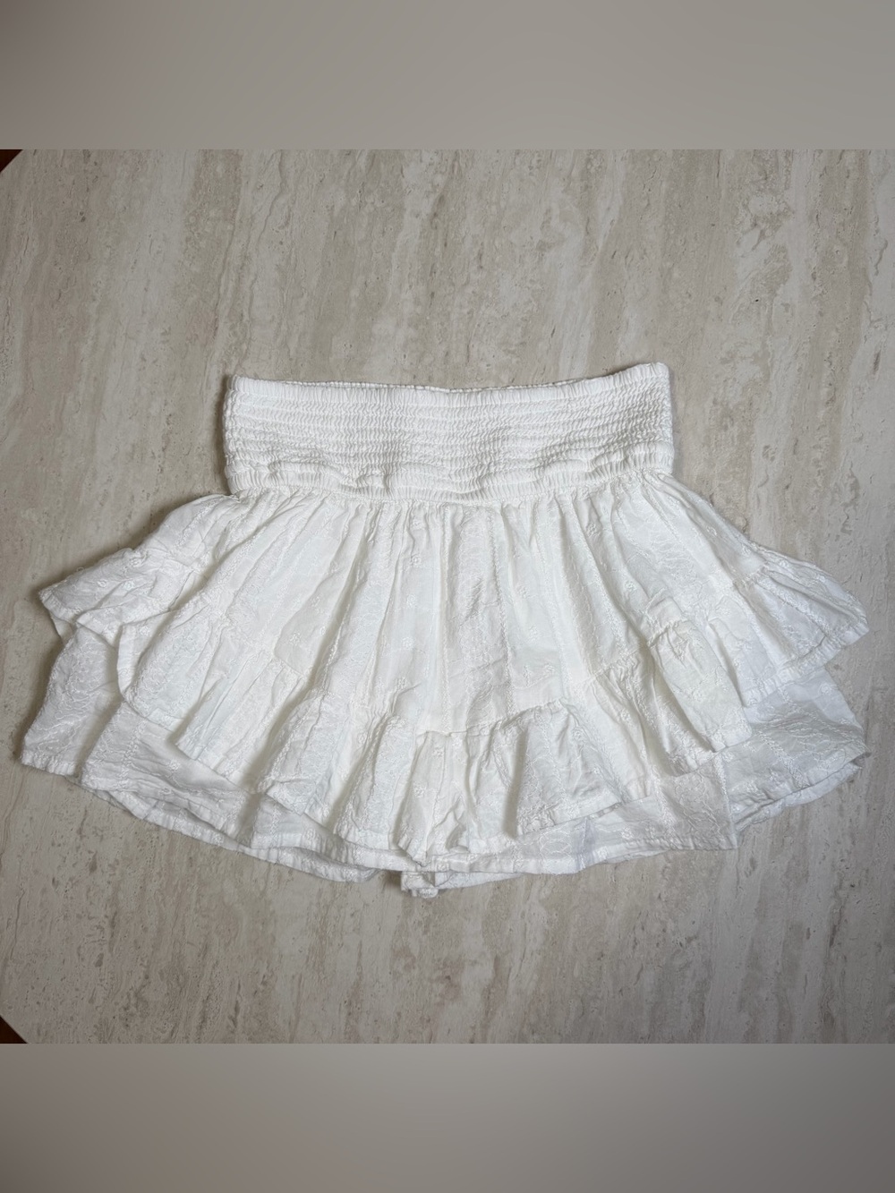 NWOT Abercrombie Kids Little Girl Ruffled Skirt *9/10